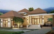 Ngắm nhìn mẫu biệt thự 1 tầng có 5 phòng ngủ đẹp hớp hồn